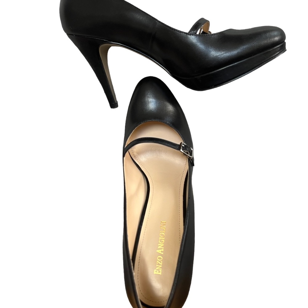 ENZO ANGIOLONI leather